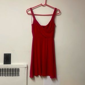 Armani exchange red mini sundress dress size XS